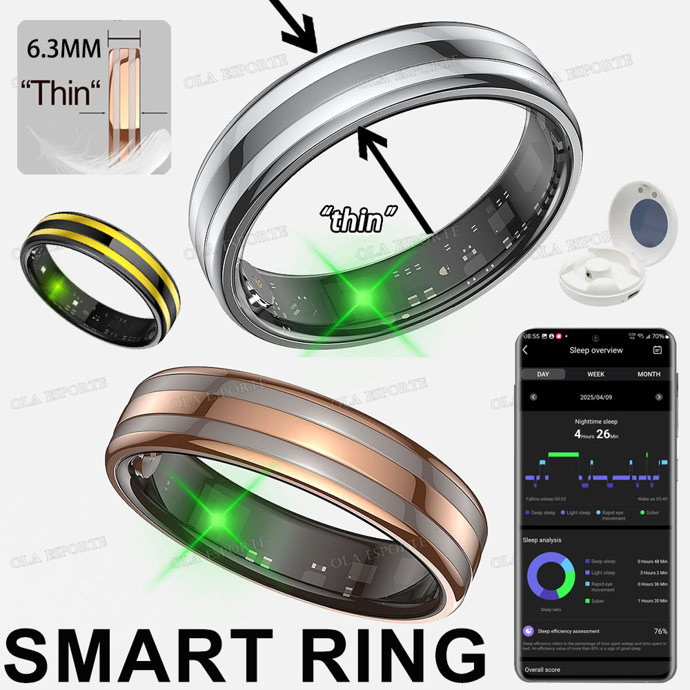 Daith Heart Ring - 제스처 감지 스마트 링 아웃도어 방수