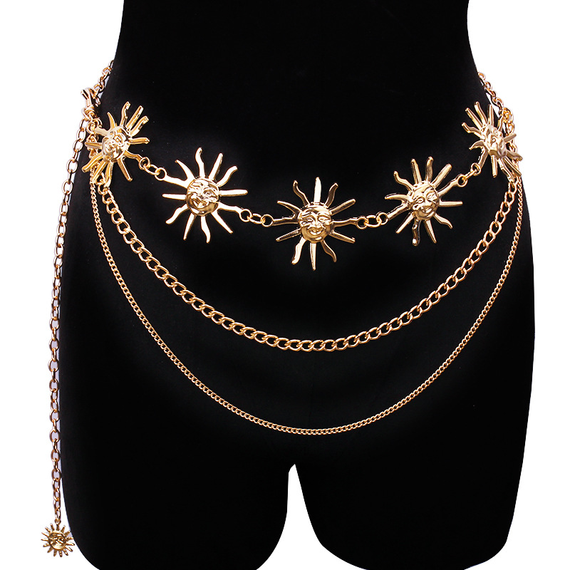 Body Jewelry Goth - 두꺼운 멀티 레이어 펑크 고딕 문