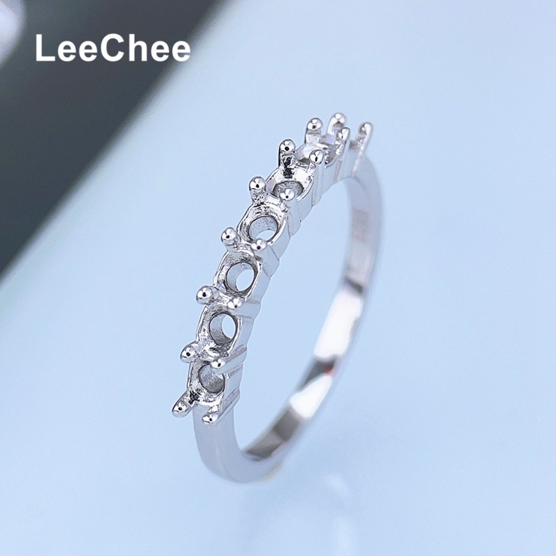 Daith Heart Ring - 모이사나이트 또는 원석 여성 수제 쥬얼리