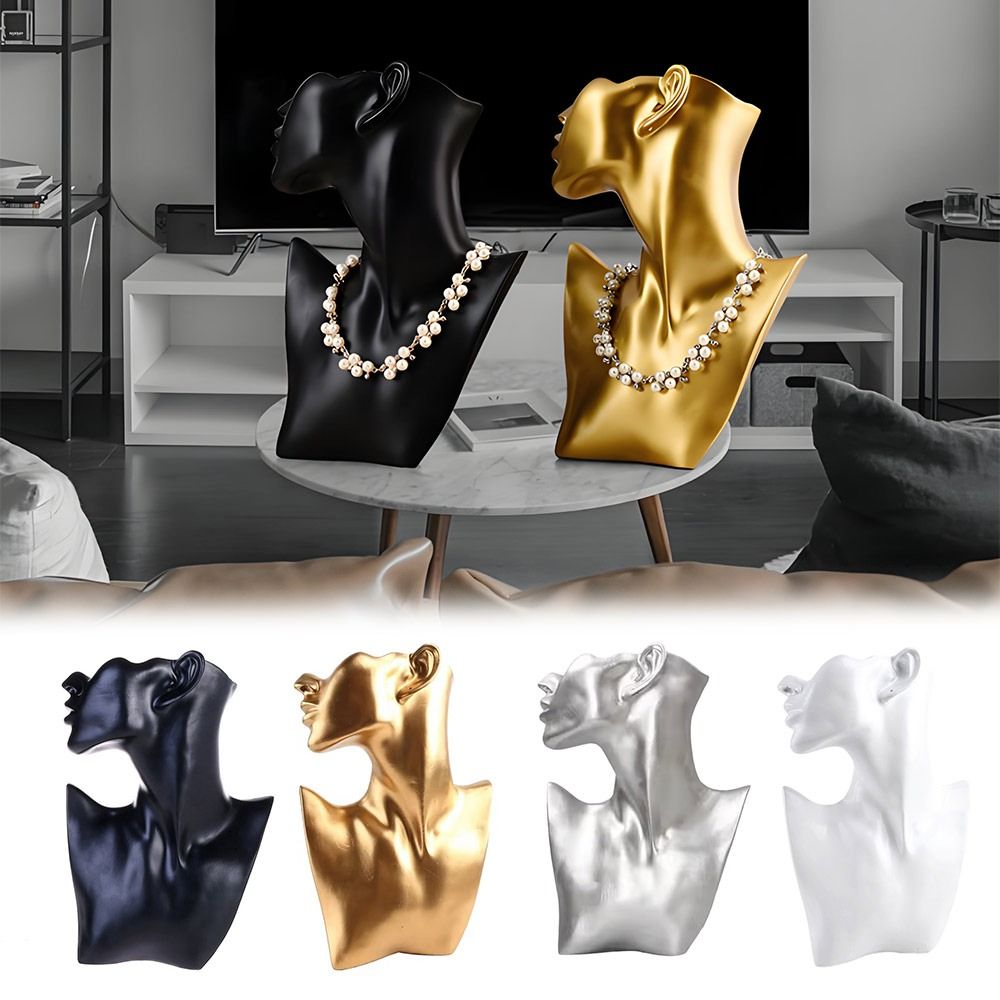 레진 마네킹 쥬얼리 디스플레이 스탠드 사이드 페이스 마 - Body Jewelry Holder 리뷰 및 가격