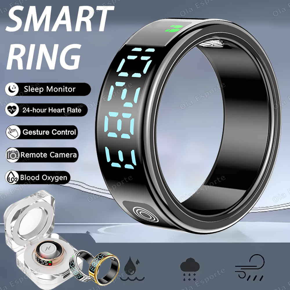 남녀공용 충전 케이스 포함 SR08 스마트 링, LED - Daith Heart Ring 리뷰 및 가격