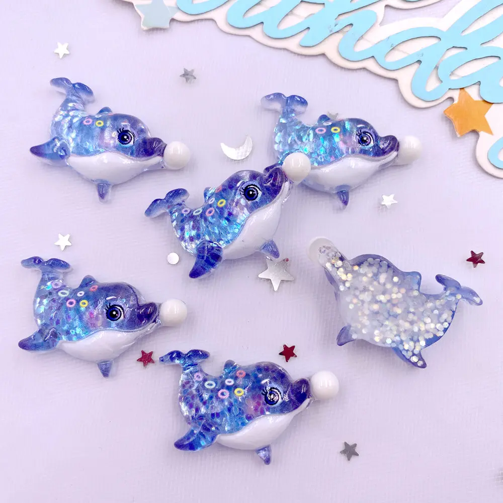 10pcs 반짝이 다채로운 수지 바다 스타 크랩 해파리 - Star Flat Back 리뷰 및 가격