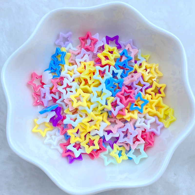 100Pcs 새로운 귀여운 미니 8mm 마카롱 스타 시 - Star Flat Back 리뷰 및 가격