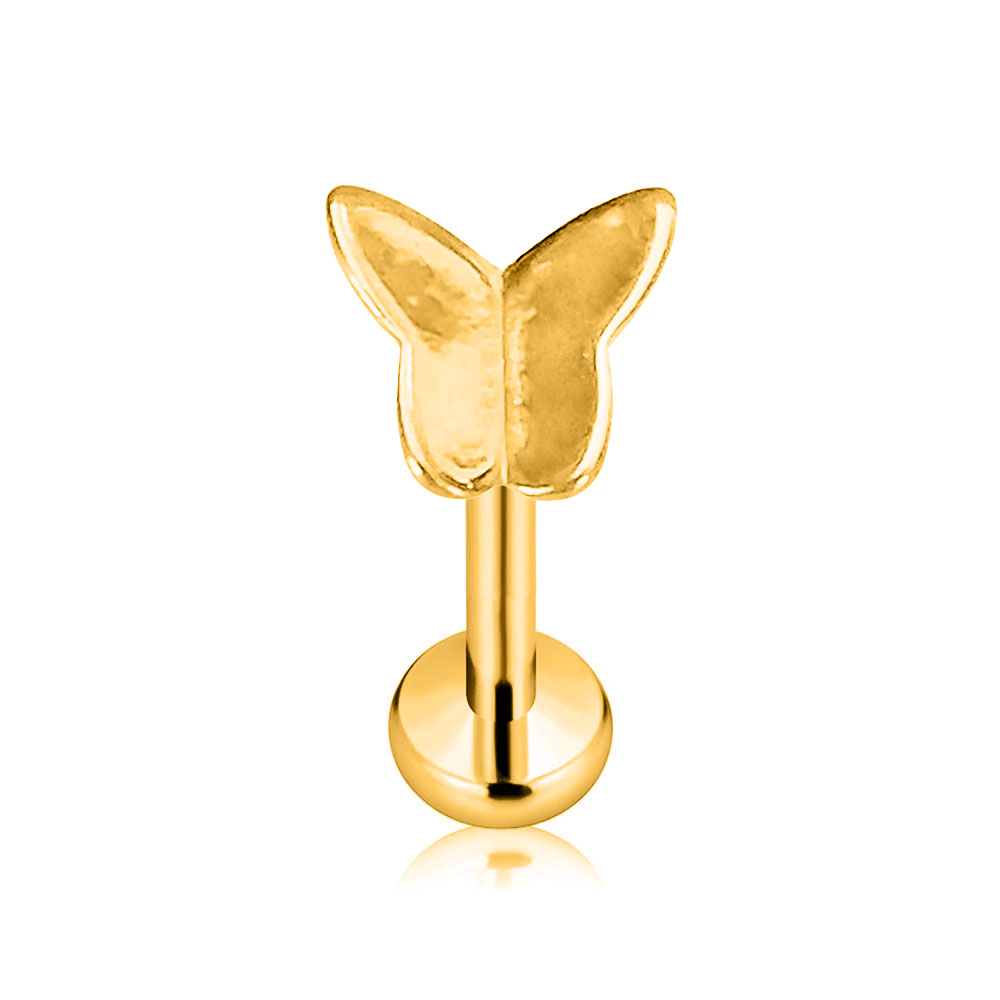 ASTM F136 G23 티타늄 플라워 스타 버터플라이 - Body Jewelry Threadless 리뷰 및 가격