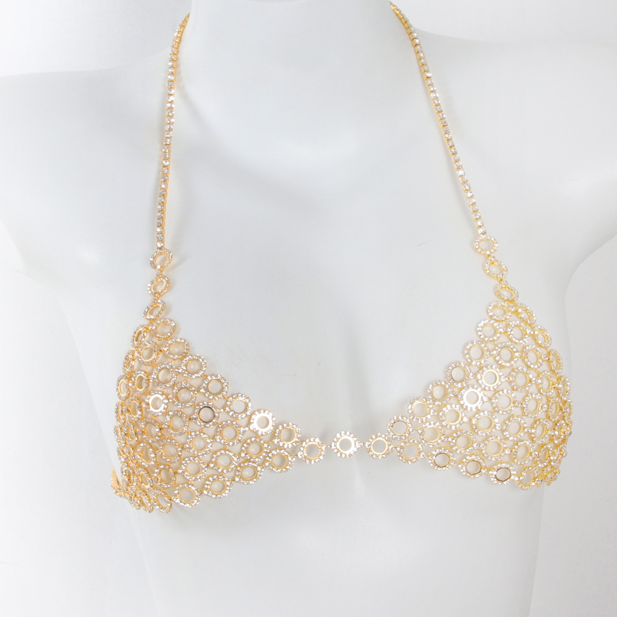 세련된 원형 스플라이싱 라이트 럭셔리 스타일 라인스톤  - Body Jewelry Rhinestone 리뷰 및 가격