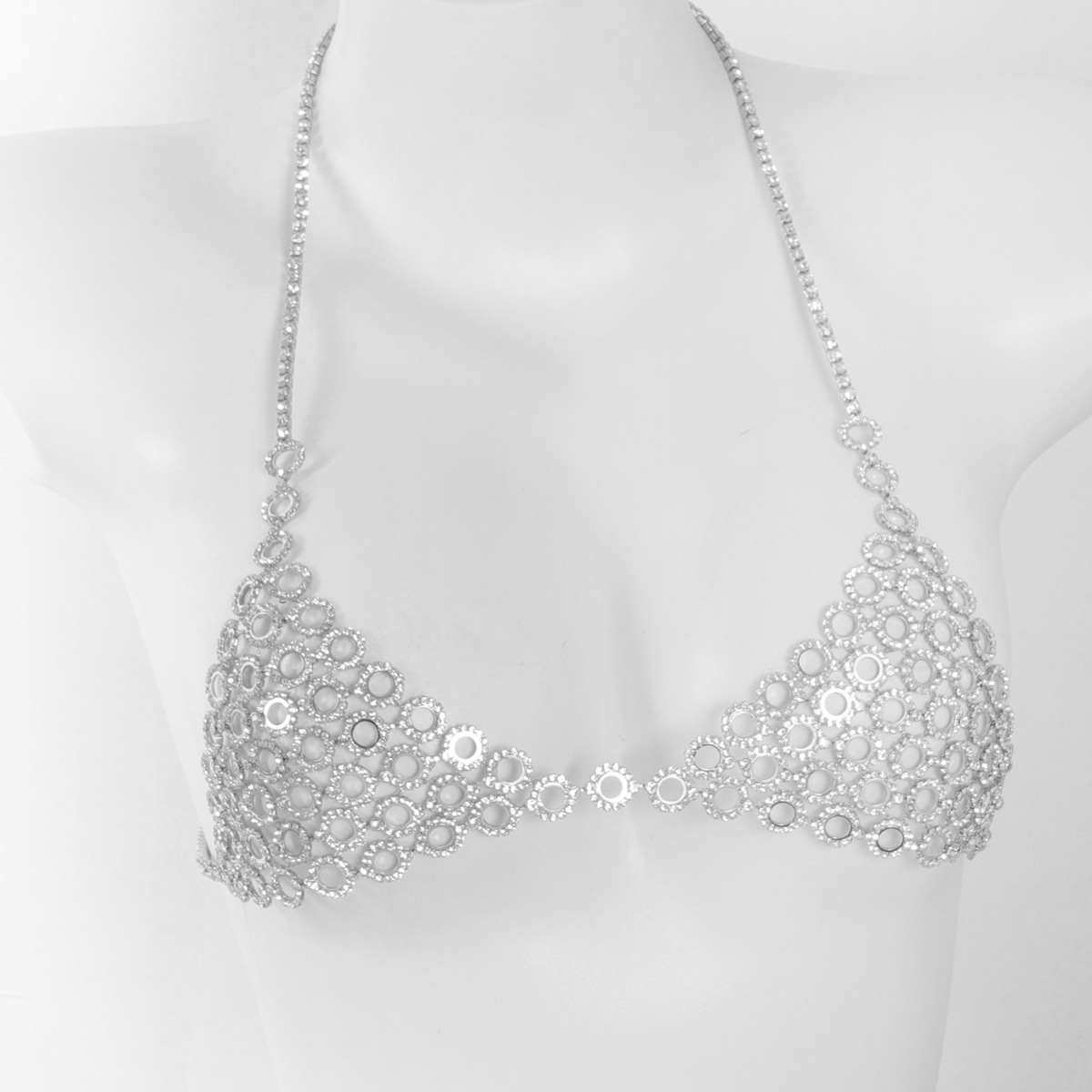 세련된 원형 스플라이싱 라이트 럭셔리 스타일 라인스톤  - Body Jewelry Rhinestone 리뷰 및 가격