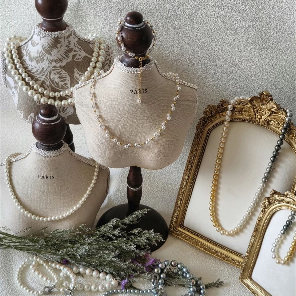 목걸이 체인 바스트 쥬얼리 거치대, 우아한 마네킹 모델 - Body Jewelry Holder 리뷰 및 가격