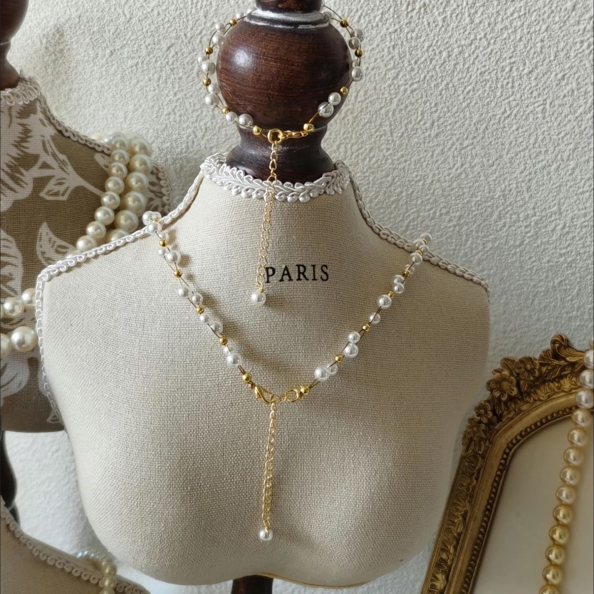 목걸이 체인 바스트 쥬얼리 거치대, 우아한 마네킹 모델 - Body Jewelry Holder 리뷰 및 가격