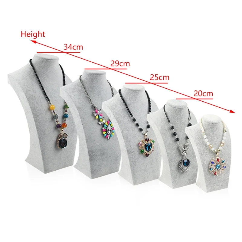 벨벳 초상화 목걸이 디스플레이 펜던트 주최자 쥬얼리 디 - Body Jewelry Holder 리뷰 및 가격