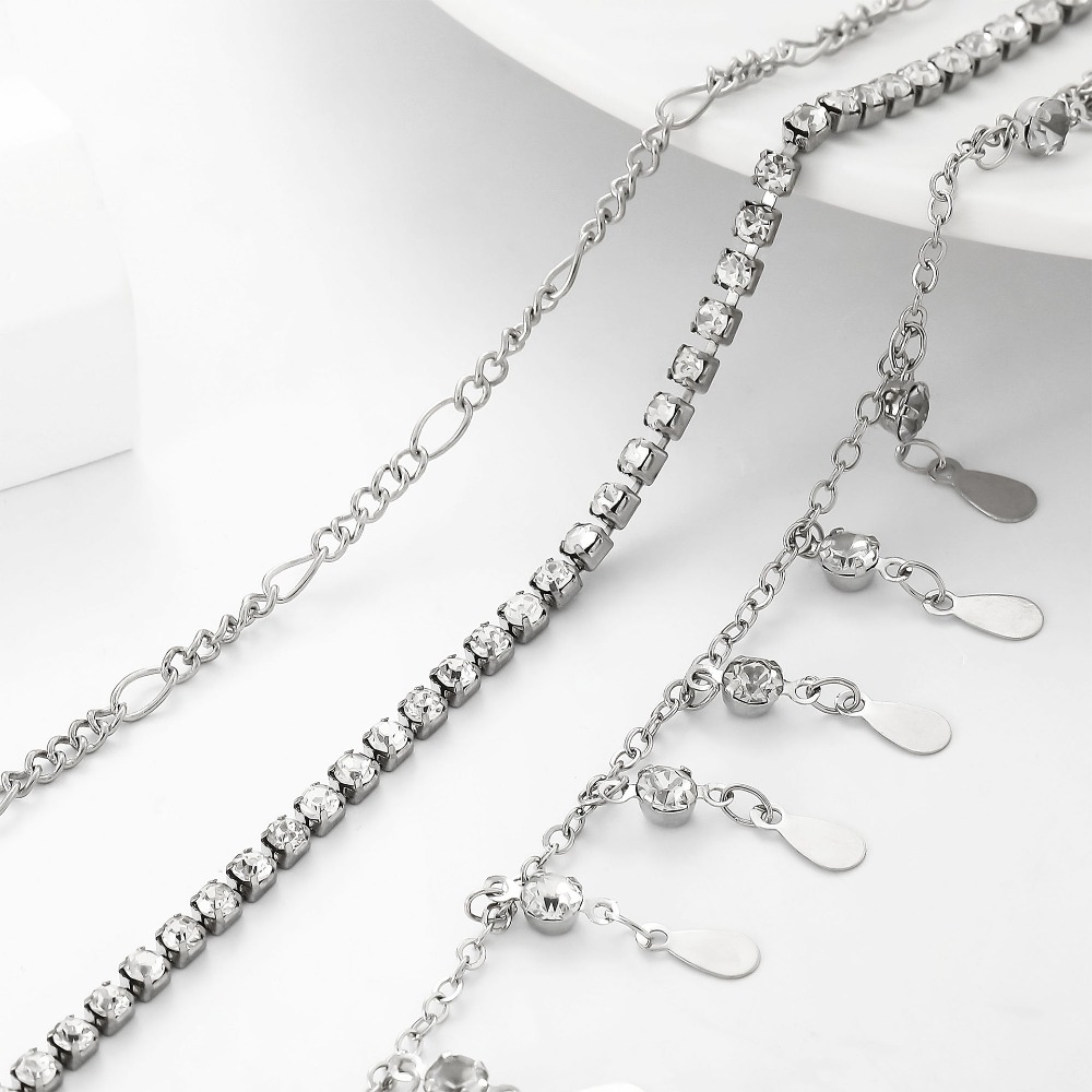 보헤미안 스타일 나비 모양 라인스톤 태슬 메탈 체인 여 - Body Jewelry Charms 리뷰 및 가격