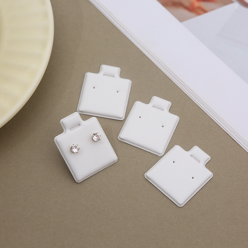 100Pcs 흰색 귀걸이 디스플레이 카드 2.5x3cm - Body Jewelry Holder 리뷰 및 가격