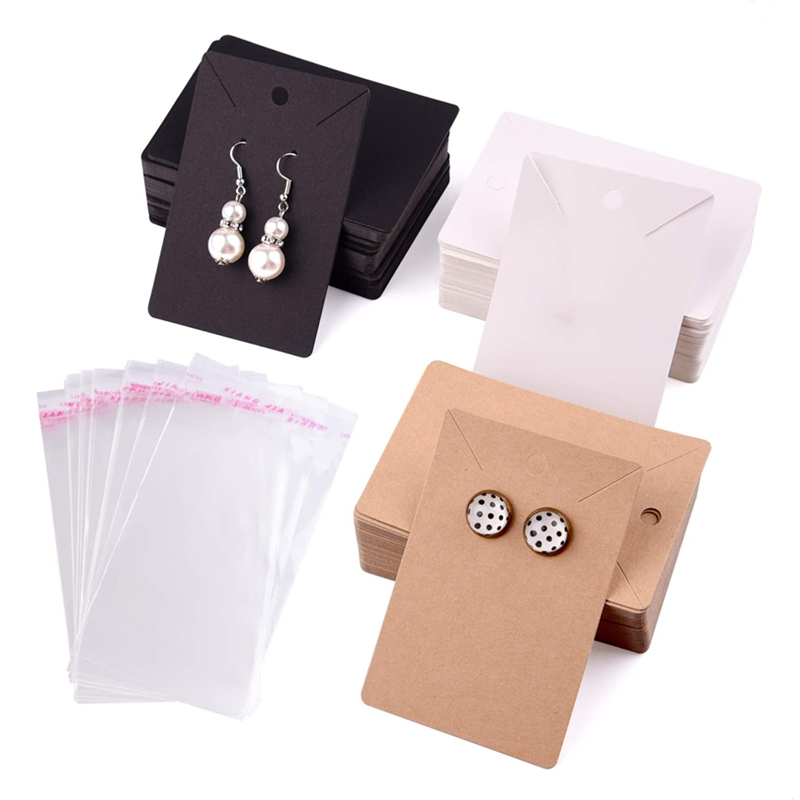 50pcs 6x9cm 사랑으로 수제 목걸이 귀걸이 종이 - Body Jewelry Holder 리뷰 및 가격