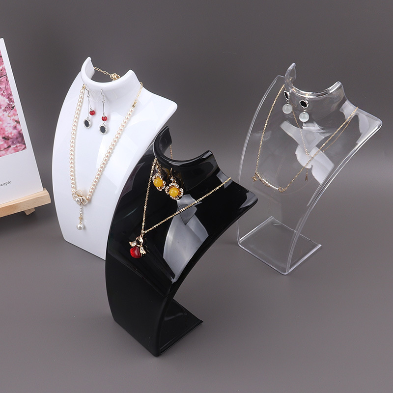 플라스틱 마네킹 목걸이 디스플레이 흉상 스탠드 홀더 목 - Body Jewelry Holder 리뷰 및 가격