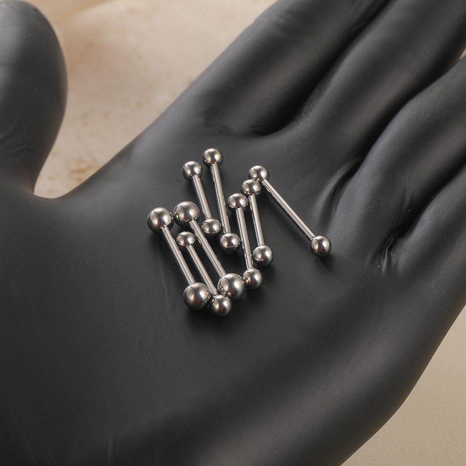 1개/5개 G23 티타늄 나사 없는 볼 푸시인 라브렛  - Body Jewelry Threadless 리뷰 및 가격