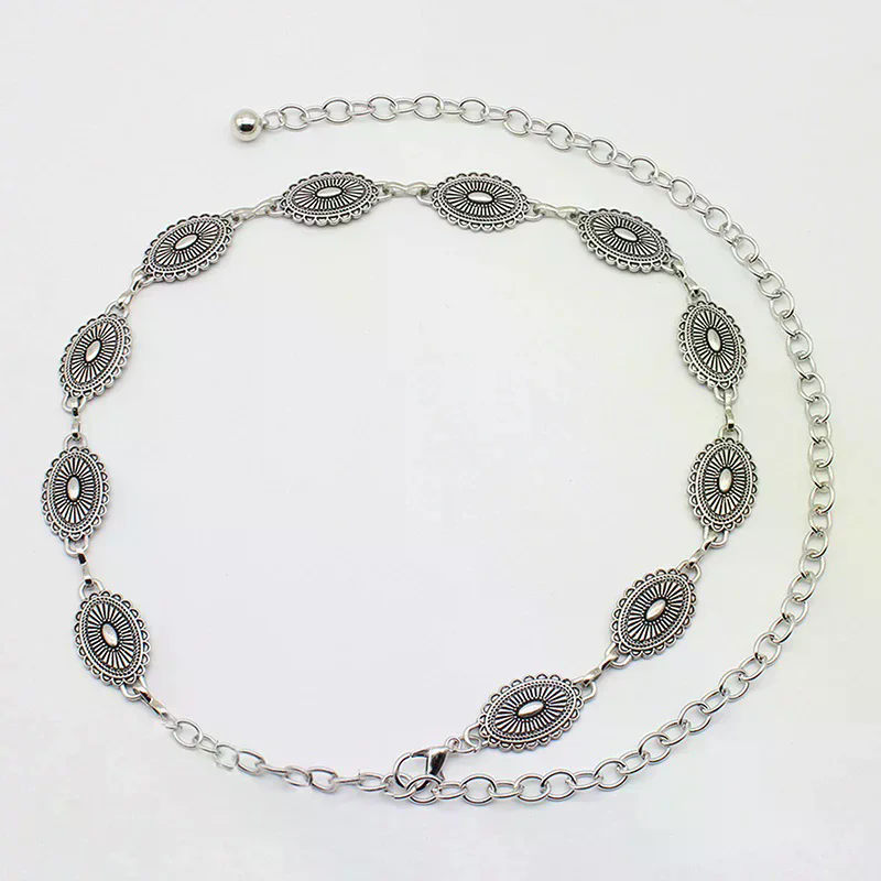 레트로 다용도 민족 스타일 메탈 보헤미안 허리 체인 벨 - Body Jewelry Outfit 리뷰 및 가격