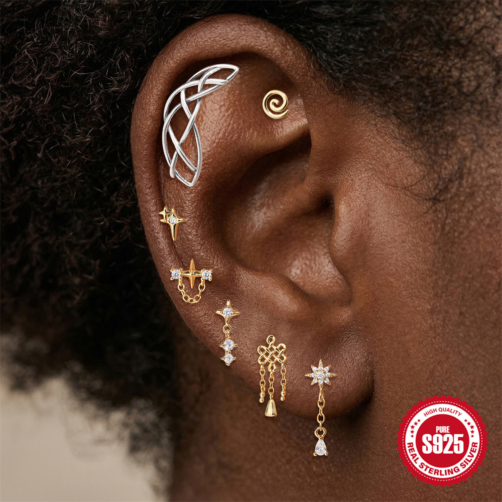 CANNER 925 스털링 실버 고딕 스타일 모닝 글로 - Body Jewelry Flat Back 리뷰 및 가격