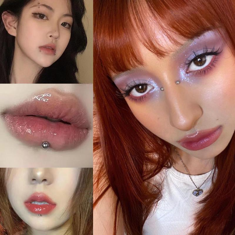 321pcs 비 피어싱 립 스터드 스티커 Selfadh - Body Jewelry Lip Ring 리뷰 및 가격