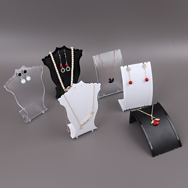 아크릴 미니 목걸이 디스플레이 마네킹 펜던트 모델 쥬얼 - Body Jewelry Holder 리뷰 및 가격
