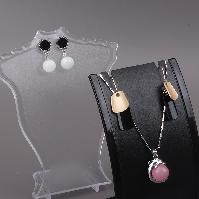 아크릴 미니 목걸이 디스플레이 마네킹 펜던트 모델 쥬얼 - Body Jewelry Holder 리뷰 및 가격