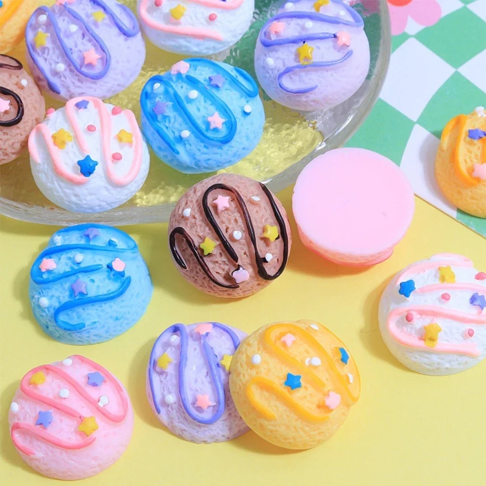10PCS 스타 아이스크림 볼 시리즈 미니어처 레진 플 - Star Flat Back 리뷰 및 가격