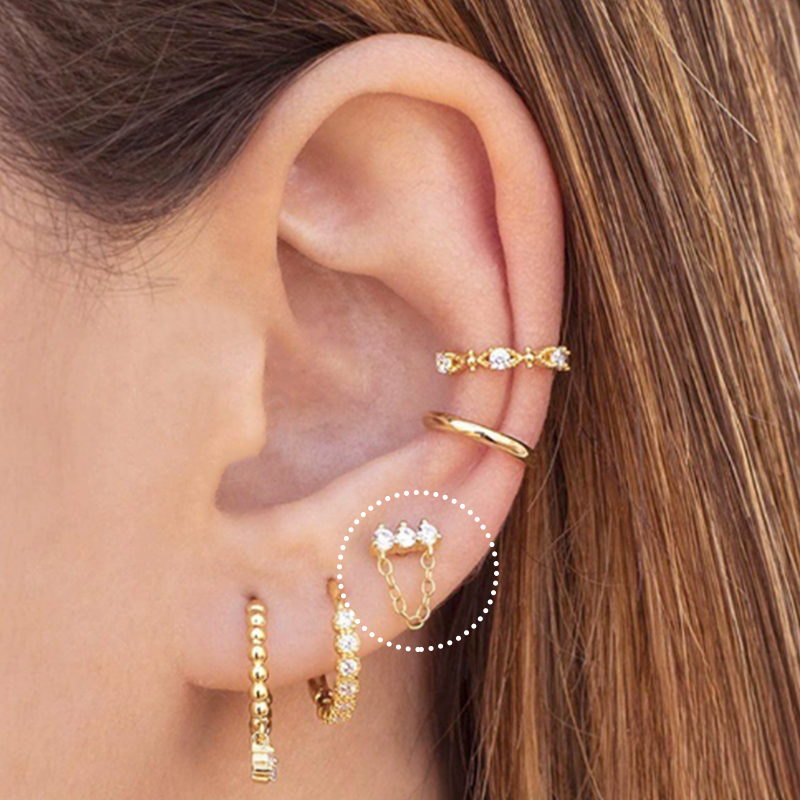 1PC 티타늄 스테인레스 스틸 귀걸이 작은 나비 잎 플 - Tragus Flat Back 리뷰 및 가격