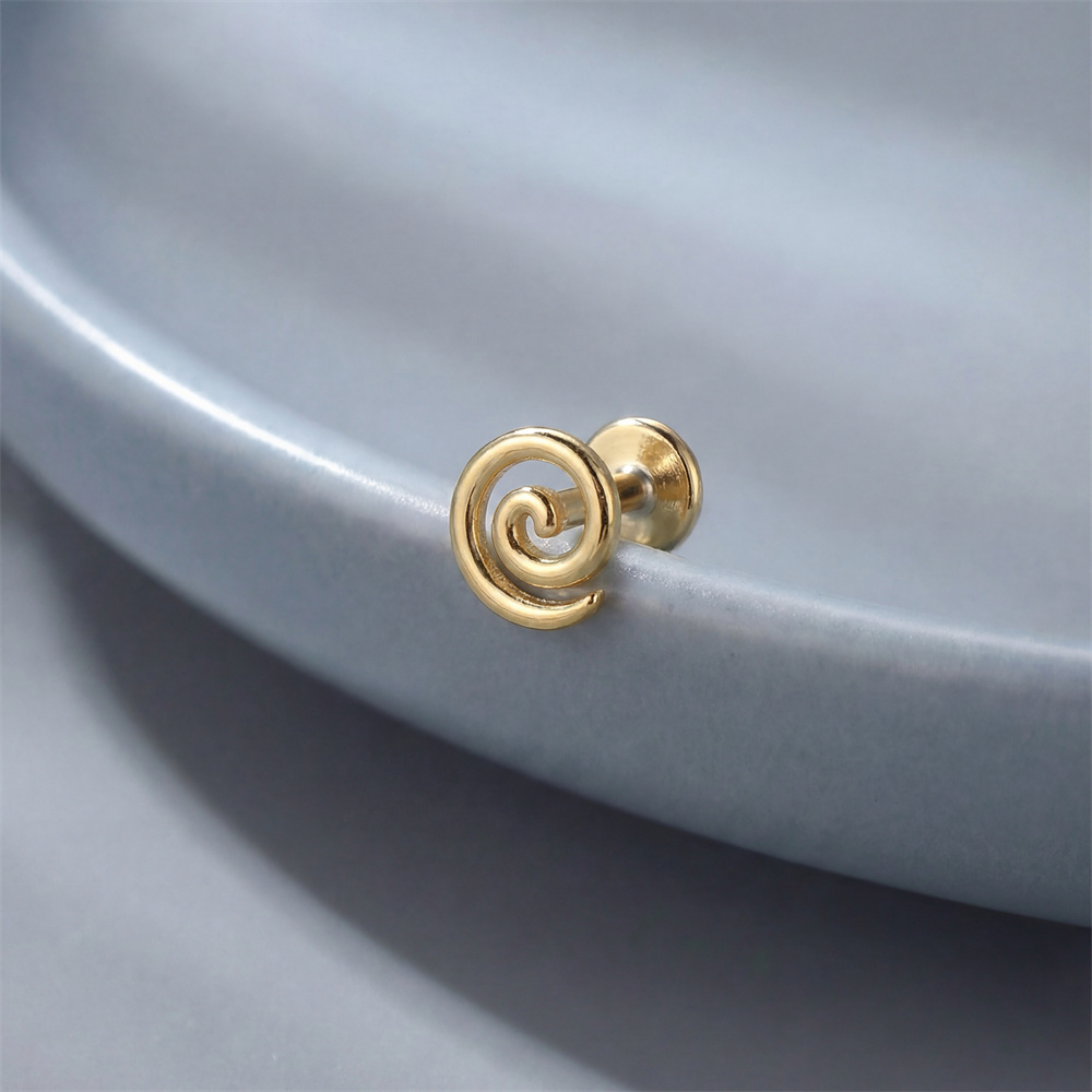 AIDE 925 스털링 실버 16G 여성용 스무스 스파 - Body Jewelry Flat Back 리뷰 및 가격