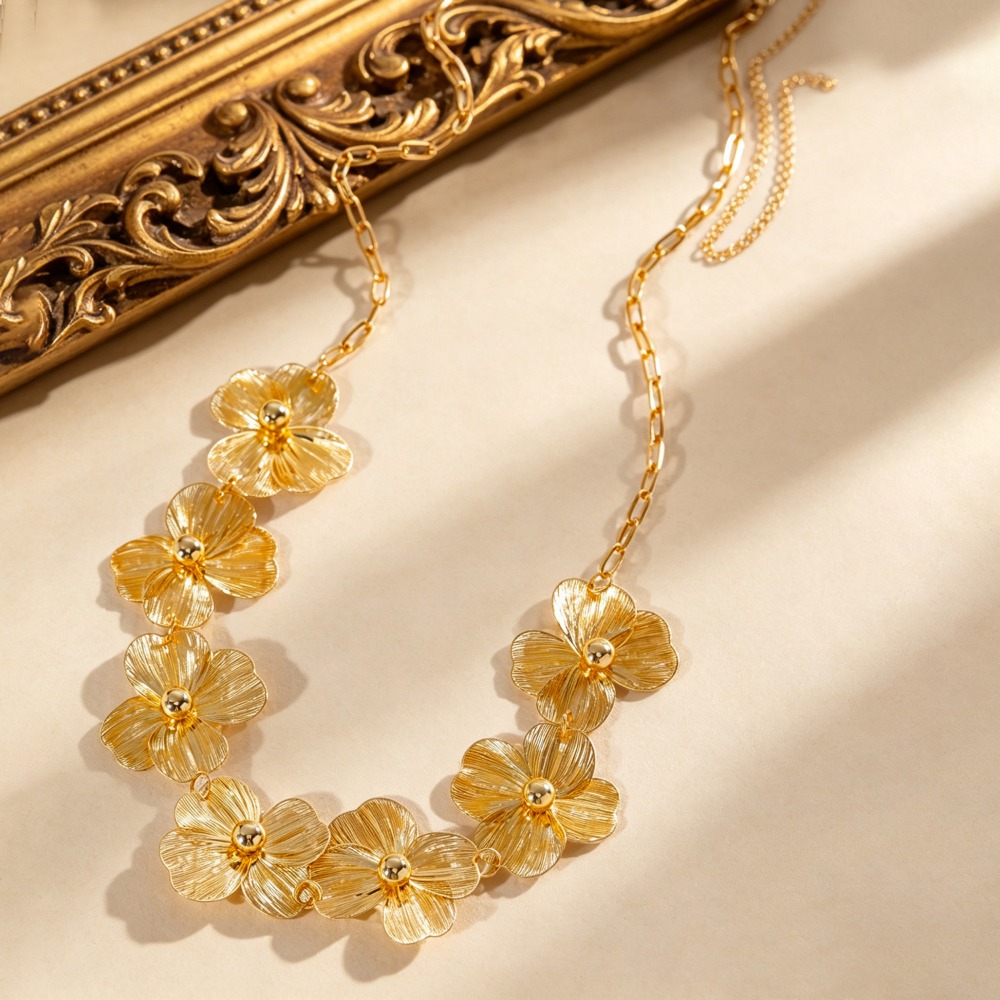보헤미안 스타일 골드 컬러 메탈 플라워 스플라이스 허리 - Body Jewelry Charms 리뷰 및 가격