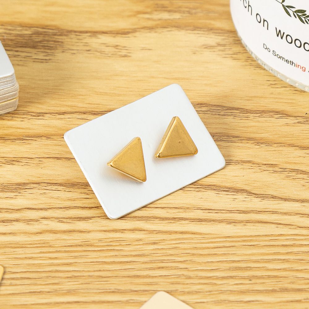 100PCS 2.5x3.5cm 반짝이 골드 컬러 빈 크 - Body Jewelry Holder 리뷰 및 가격