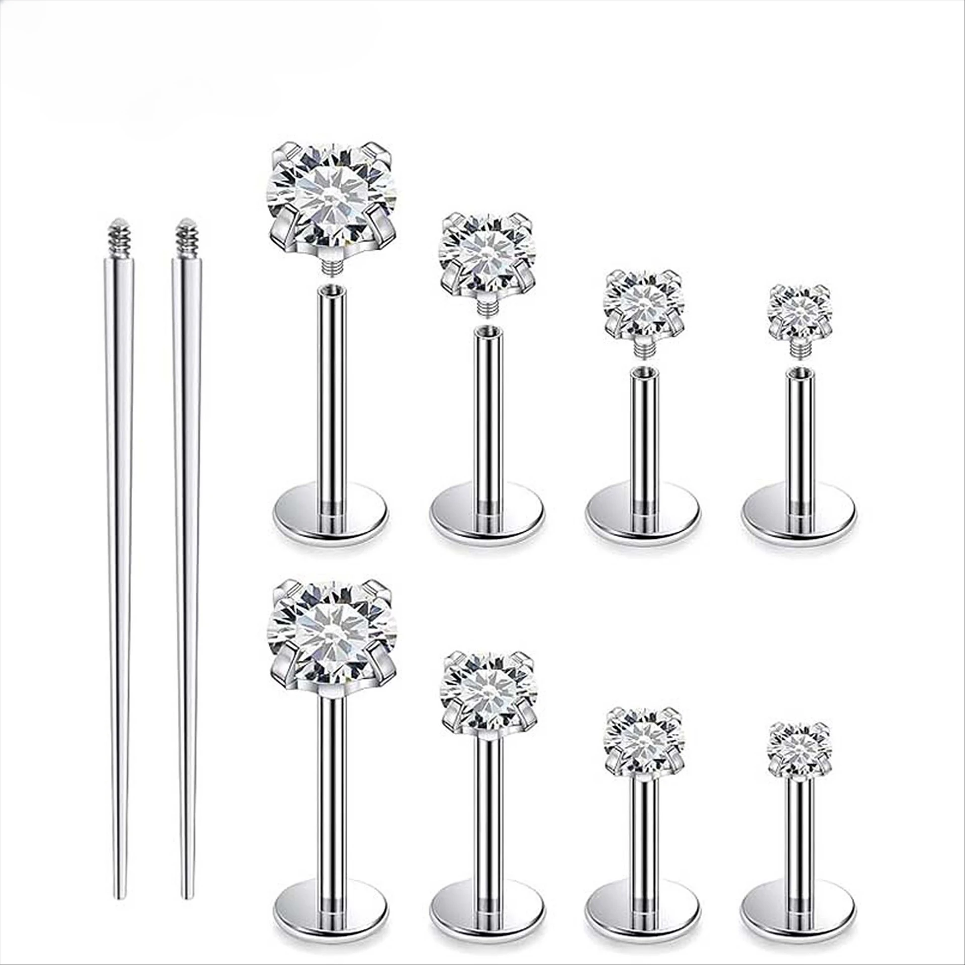 도매 스레드리스 베이스 ASTM F136 티타늄 쥬얼리 - Body Jewelry Threadless 리뷰 및 가격