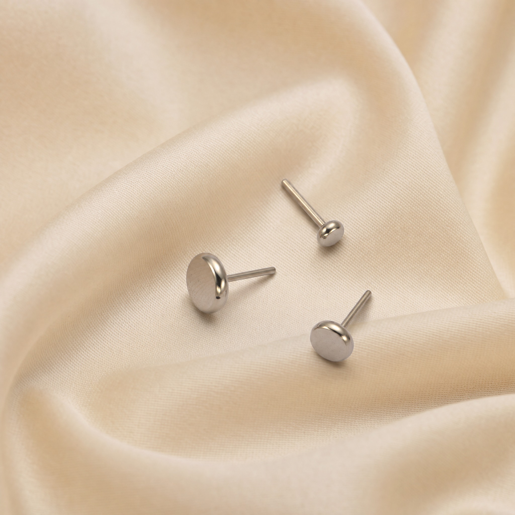 10개 ASTM F136 티타늄 푸시핀 로브 피어싱 푸 - Body Jewelry Threadless 리뷰 및 가격