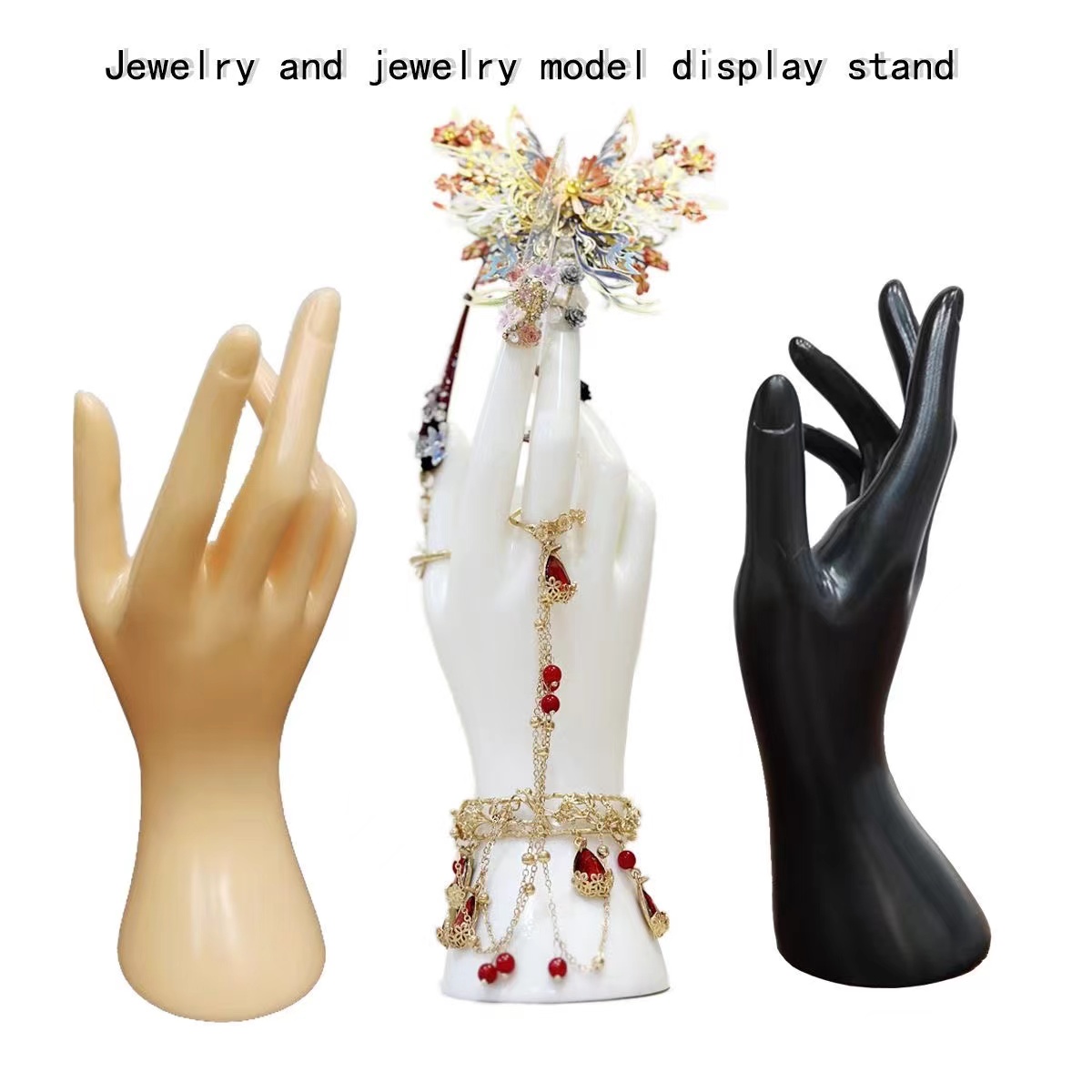 새로운 보석 디스플레이 손 모델 시계 팔찌 디스플레이  - Body Jewelry Holder 리뷰 및 가격