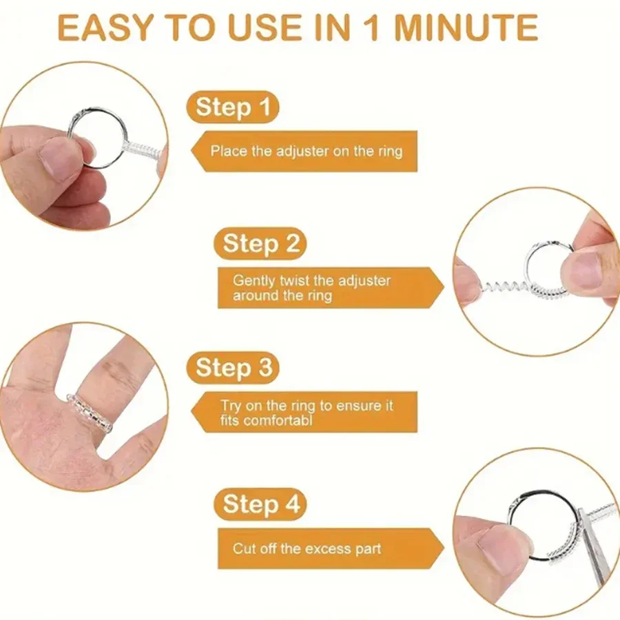 4/8개-링 사이즈 조절기-보이지 않는 링 보호기, 남 - Daith Heart Ring 리뷰 및 가격