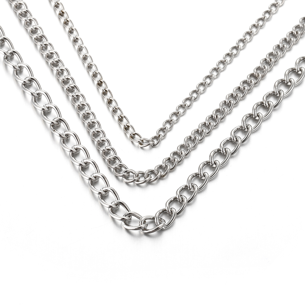 2미터 2.5/3.5/4.5mm 금속 플랫 타원형 연장 - Body Jewelry Outfit 리뷰 및 가격