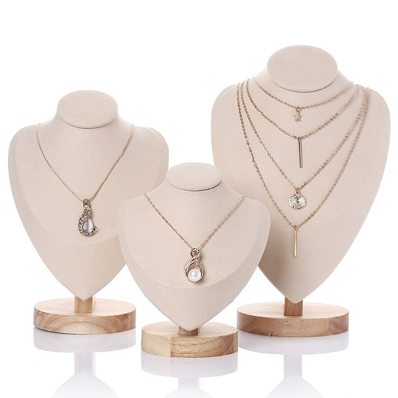 벨벳 초상화 목걸이 디스플레이 펜던트 주최자 쥬얼리 디 - Body Jewelry Holder 리뷰 및 가격