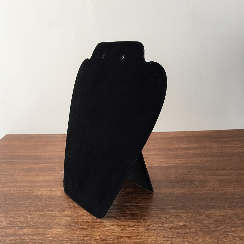 1개 우아한 블랙 벨벳 보석 진열대 - 귀걸이, 목걸이 - Body Jewelry Holder 리뷰 및 가격