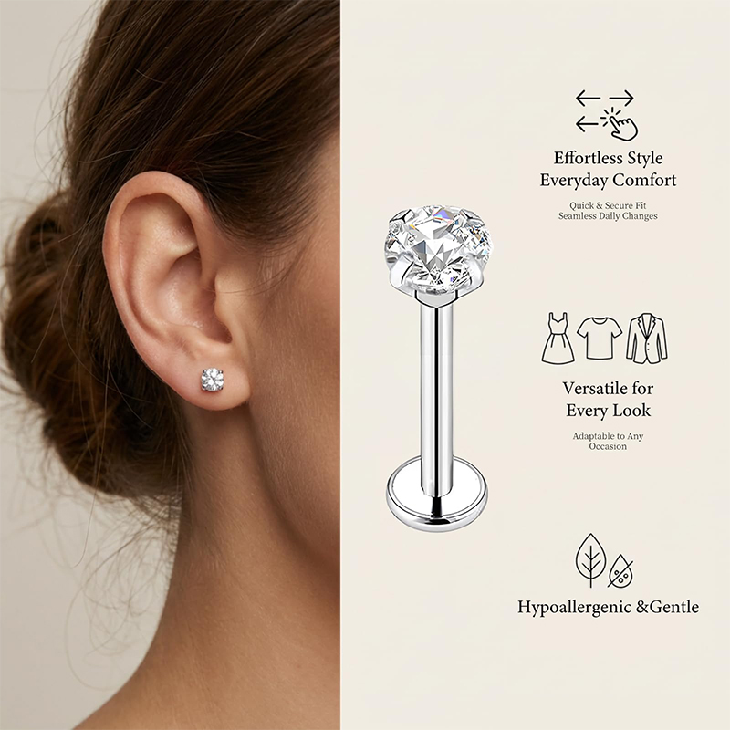20G/18G/16G 수술용 스테인리스 스틸 무나사 코 - Body Jewelry Lip Ring 리뷰 및 가격